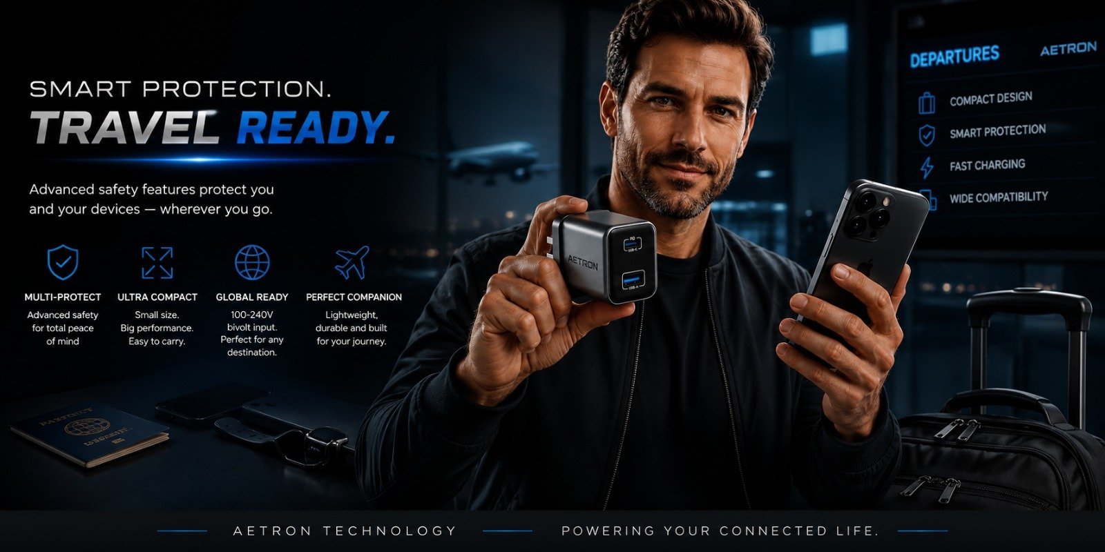 AETRON — Smart protection, travel ready